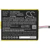 A black lithium-polymer battery pack with white text and logos. Produktbild-Vorschau