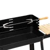 Springos® Holzkohlengrill für Garten mit Rädern – Grill mit Produktbild-Vorschau 10