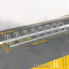 TRMLBE Stojan na kola pro montáž na podlahu a stěnu pro 8 Náhled obrázku produktu 2