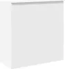 A white reception desk shown from a three-quarter angle against a white background. Anteprima dell’immagine prodotto