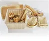 Brotkorb Obstkorb Hellbeige leichte Ausführung Ø 25 cm Produktbild-Vorschau 3