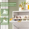 Skriňa na topánky Merax, úzka skriňa na topánky so 4 Náhľad obrázku produktu 7