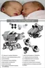 Zwillingskinderwagen 5 in 1 Twin Star inkl. Autositze und Produktbild-Vorschau 5