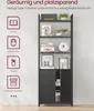 VASAGLE Bücherregal, 6 Ebenen, Regal, Standregal mit Türen, Produktbild-Vorschau 11