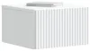 Cabinet de chevet mural avec tiroir Blanc 33 x 34,5 x 20 cm Voir les images du produit 2