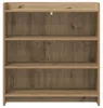 vidaXL Sideboard Artisan-Eiche 75 x 36 x 80 cm Produktbild-Vorschau 4