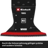 Brzeszczot do cięcia wgłębnego EINHELL, 708026, drewno HCS, Podgląd zdjęcia produktu 5