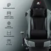 A gaming chair with feature callouts. Náhľad obrázku produktu