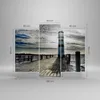 Bild auf Leinwand - Leinwandbild - See Leuchtturm Produktbild-Vorschau 3