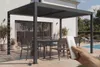 AGOSTA 4x3m motorisierte, bioklimatische Pergola mit Produktbild-Vorschau 1