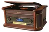 Roadstar HIF-1996D+BT, Madera, 33, 45, 78 RPM, DAB, DAB+, Vista previa de la imagen del producto 1