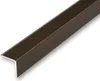 (13,33EUR/m) 30 x 30 x 1000 mm Treppenwinkel bronzefarben Produktbild-Vorschau 1