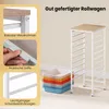 COSTWAY Rollcontainer mit 10 stapelbaren Schubladen & Produktbild-Vorschau 5