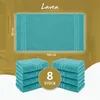 Lavea® 8er Set Handtücher 50x100 cm - Elena, 100% Produktbild-Vorschau 7