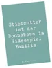 Mr. & Mrs. Panda Postkarte Spruch Stiefmutter Bonusboss - Produktbild-Vorschau 1