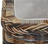 KRINES HOME Rattan Wäschekorb Wäschetruhe Sitz gepolstert Produktbild-Vorschau 9