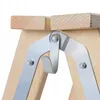 KADAX Malleiter aus Holz, ausziehbar, 2x3 Stufen, klappbar, Produktbild-Vorschau 5