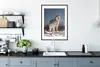 MuchoWow® Gerahmtes Poster Husky im Schnee 60x80 cm - Produktbild-Vorschau 4