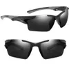 Sportbrille - Fahrradbrille Schwarz - UV-Schutz - Stilvoll Produktbild-Vorschau 3