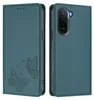 Lederhülle für Xiaomi Redmi A7 Pro, Schmetterling Prägung Produktbild-Vorschau 1