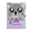 Diario "Back2Fun", koala grigio, in peluche, con chiusura, Anteprima dell’immagine prodotto 2