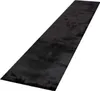 A black rug runner on a white background. Produktbild-Vorschau