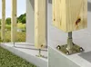 Verstellbarer Pfostenfuß fertig zum Befestigen SIMPSON - Produktbild-Vorschau 4