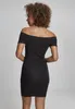 Urban Classics Kurzes Kleid Damen Ladies Off Shoulder Rib Produktbild-Vorschau 9