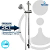 tecuro Brauseset Crystal-60 - mit Handbrause stufenlos Produktbild-Vorschau 5