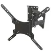 A black, adjustable TV wall mount is shown against a white background. Produktbild-Vorschau