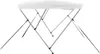 vidaXL Bimini Top se 3 příčlemi Weiß 183x180x137 cm Náhled obrázku produktu 3