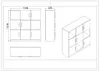 Skye Decor, Vo19-Ba, Büromöbel-Set, Barock, 140 x 73,8 x 60 Produktbild-Vorschau 8
