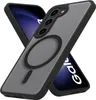 A phone case with a magnetic ring is shown diagonally against a white background. The phone screen is visible behind the case. Náhled obrázku produktu
