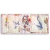Leinwandbild Mädchen mit Buch 150x50 Feeby Beige bild für Produktbild-Vorschau 2