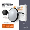 Plafond LED-Deckenleuchte ROMERO 2xE27 IP20 Schwarz KOBI Produktbild-Vorschau 5