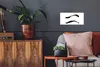 MuchoWow® Poster Linie - Schwarz - Design 40x20 cm - Poster Produktbild-Vorschau 2