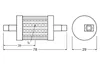 LED-Lampe "LINE", Kolben, 78mm, 6,5W, R7S, Warmweiß, klar Produktbild-Vorschau 3