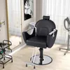 COSTWAY Friseurstuhl höhenverstellbar, Salonstuhl 360° Produktbild-Vorschau 2