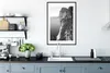 MuchoWow® Gerahmtes Poster Der klare blaue Gardasee in Produktbild-Vorschau 4