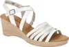 Gabor 44.671 Damen Sandalette - Riemchen Sandalen weiß Produktbild-Vorschau 1