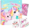 Depesche Ylvi Malbuch mit Einhorn Pailletten Produktbild-Vorschau 8