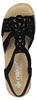Rieker Sandalen Plat  Sandalen Plat - Zwart - Maat 37 Voir les images du produit 23