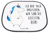 Mr. & Mrs. Panda Sonnenschutz Auto Einhorn Mann - Weiß - Produktbild-Vorschau 4