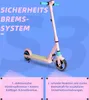 Elektroscooter 6,5 Zoll 14 km/h Rosa Elektroroller Produktbild-Vorschau 3