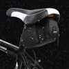 Wozinsky malá cyklistická taška pod sedlo 0,6 l čierna Náhľad obrázku produktu 9