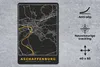 MuchoWow® Mauspad Mousepad Gold - Deutschland - Karte - Produktbild-Vorschau 2