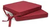 Beautissu 2er Set Loft SK Stuhlkissen Rot, 45x40x5cm Produktbild-Vorschau 1