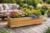 Blumenkasten Holz 60 cm lang – Balkon Pflanzkasten Produktbild-Vorschau 3