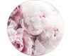 Glasbild Peonies II GLR014 Ø 20 cm Produktbild-Vorschau 1