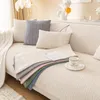 (Beige, 90 * 180 cm) Weicher Chenille-Sofa-Couchbezug, Produktbild-Vorschau 6